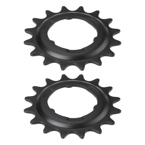 Súprava 2 zadných pastorkov 16t 1/2 x 3/32 Kompatibilný s prevodníkmi Shimano Nexus Kompatibilný s