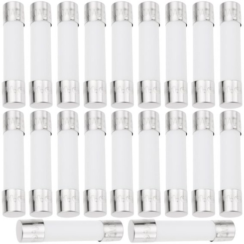 20 kusov poistiek pre elektrobicykle 30A s keramickým telom 5x20mm/6x30mm, kompatibilných s batériami
