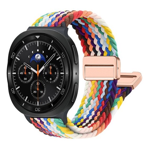 Pletený náramok Chinbersky kompatibilný s Galaxy Watch 8 Band 40mm 44mm/8 Classic 46mm pre ženy a