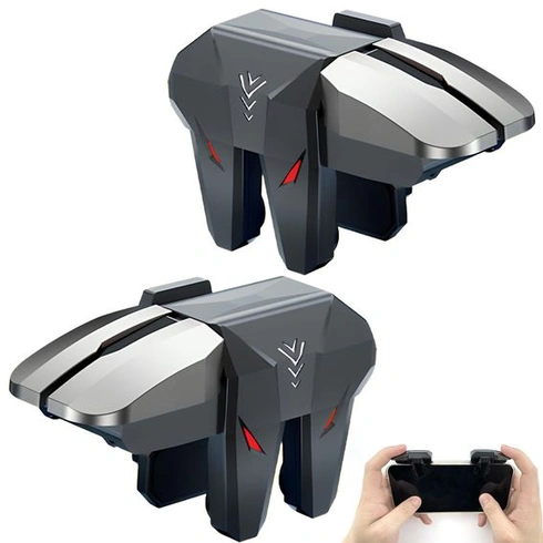Mobilní ovladač Praktický 4 spouště Joystick Herní zařízení L1R1 L2R2
