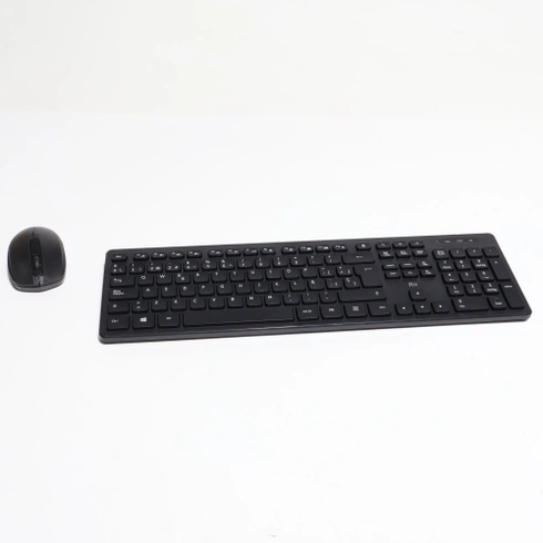 Kombinace bezdrátové klávesnice a myši Rii RK200 2,4 GHz pro Android/Windows/Mac/Linux a další USB