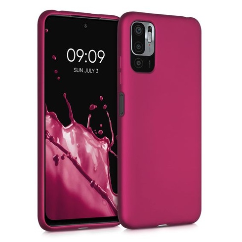 Puzdro na telefón kwmobile pre Xiaomi Redmi Note 10 5G - Silikónové puzdro s metalickým trblietkou -