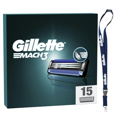 15 ks žiletiek do strojčeka Gillette Mach 3 1