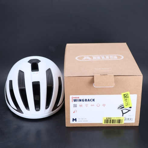 Cyklistická biela helma veľ. M Abus