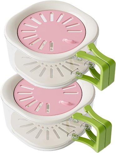 Misky na mytí ovoce inomile DE-PINK 2ks