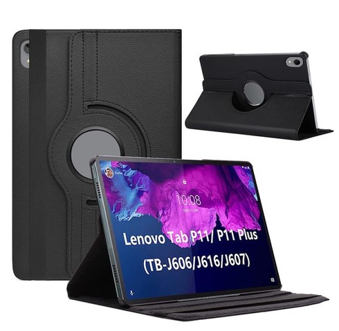 Ochranné púzdro pre Lenovo Tab P11 Plus TB-J616 / P11 TB-J606 11 palcov, PU koža s otočným
