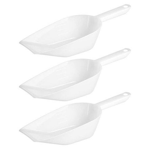 Odmerky Westmark na pečenie/váženie/plnenie, 3 kusy, objem náplne: 800 ml každá, plast, Halvar, biela,