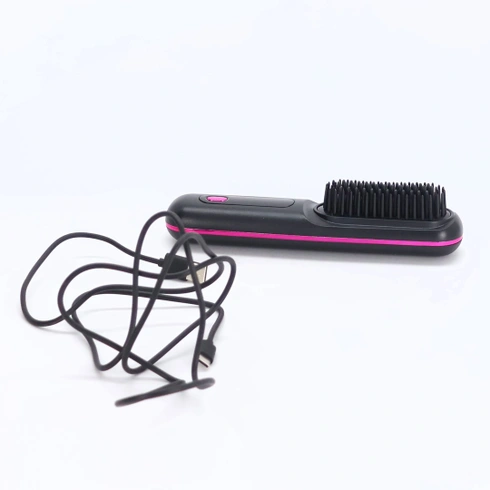 Stylingová kefa na krátke vlasy, elektrická kefa, žehliaca kefa Go Brush Pro, bezdrôtová, 3