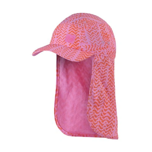 Dětská unisexová sada Buff Sahara Cap Youth Sahara Cap Youth, jedna velikost, kumkara fuchsie