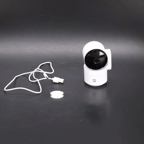 Garza vnitřní WiFi sledovací kamera 360° AI 2,4 GHz, HD 1080p, noční vidění, detekce pohybu a