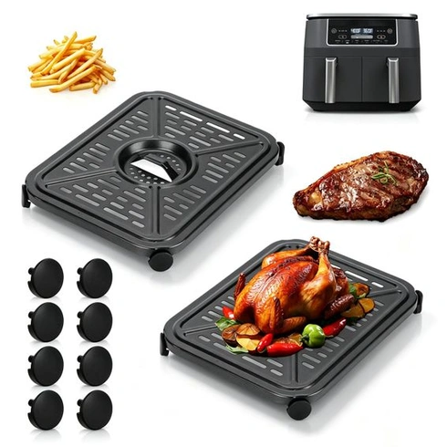 Grilovací deska do fritézy Ninja Foodi AF400EU /DZ401 9,5 l 6 v 1 DualZone fritézy, 2 kusy, talíř