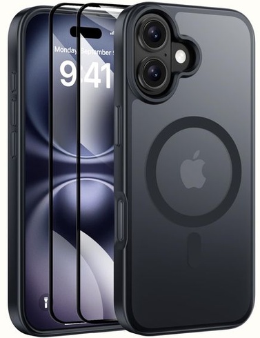 Matný kryt X-level pro iPhone 17, pro MagSafe, černý