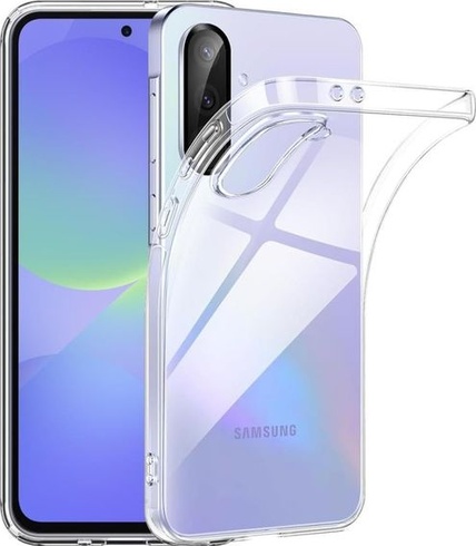 Priehľadný silikónový kryt Oprimio pre Samsung A26 [100% priehľadný] [nemecký materiál] [ultra tenký]