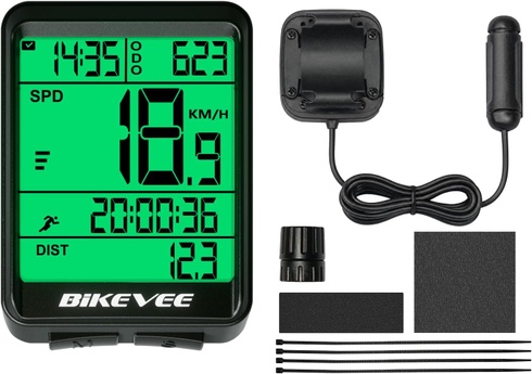 Kabelový snímač rychlosti Bikevee BKV1517-Wired