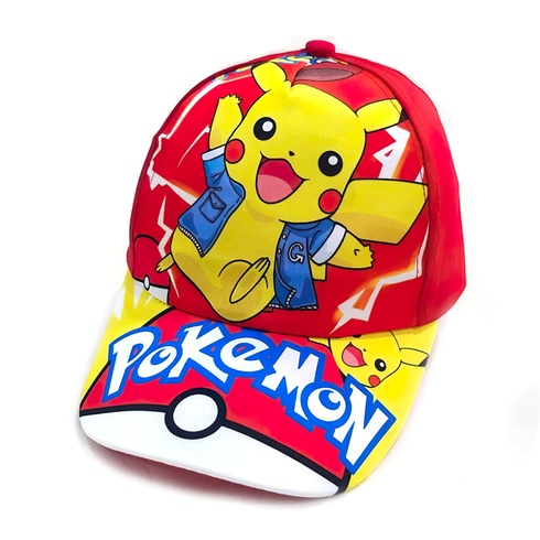 Detská šiltovka Pokémon Pikachu s potlačou M
