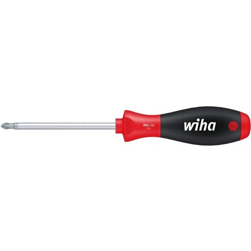 Krížový skrutkovač Wiha SoftFinish® s guľatou čepeľou (00762) PH3 x 150 mm, ergonomická rukoväť pre