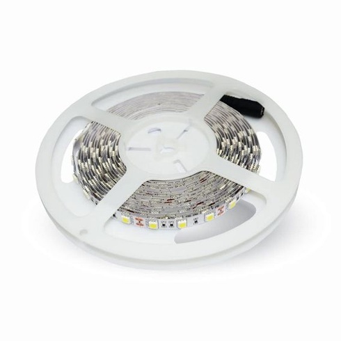 Páska V-TAC, 300 LED, 5050, 5 m, modré svetlo, nie je vodeodolná.