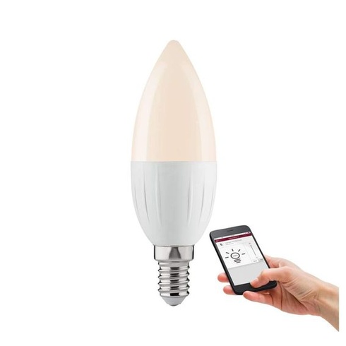 LED žiarovka Paulmann 50055, sviečka, Candela, múdra domácnosť, Zigbee, 4,5 W, E14, 230 V, 2700 K,