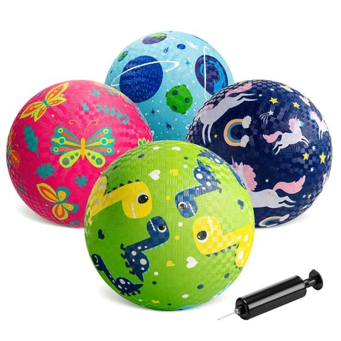 Sada 4 hracích míčů U&C Planet 15cm