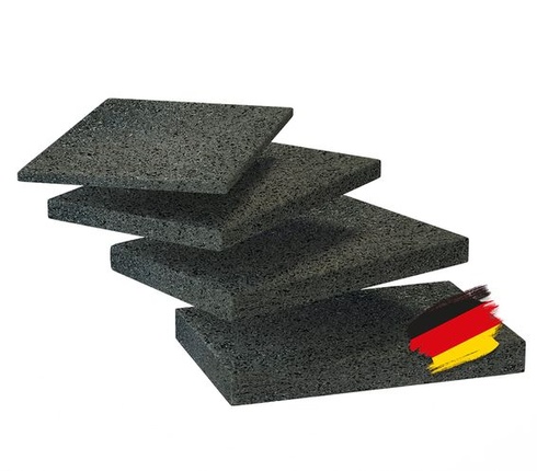 BAUHELD Terasové podložky 90x60 x 3 mm - 40 kusov Protišmyková ochranná stavebná rohož 3 mm | 40