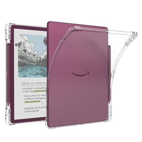 Púzdro kompatibilné s tabletom Amazon Kindle Scribe 11 2026, mäkká TPU zadná strana, ultra tenký