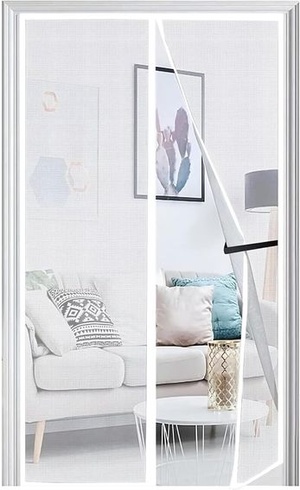 Panngu magnetická moskytiéra na balkónové dvere, 110x225cm, zosilnená moskytiéra na terasové dvere,