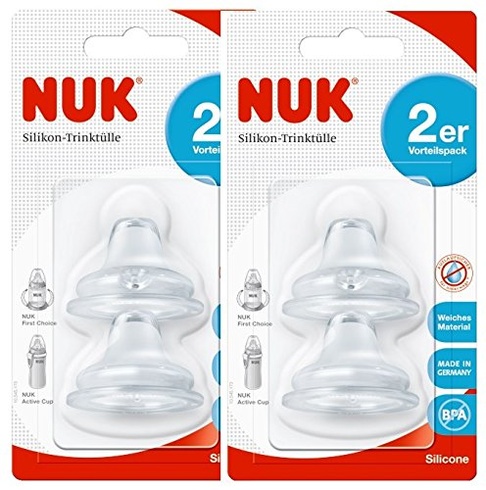 Náhradní pítka Nuk 10256442, 2x2 blistr