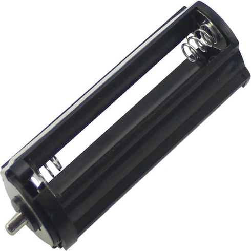 Okrúhly držiak batérií pre 3 x 1,5V AA batérie, Ø 30 mm, valcová schránka na batérie