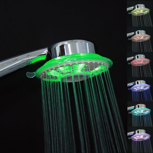 LED sprchová hlavica Jinyomfly