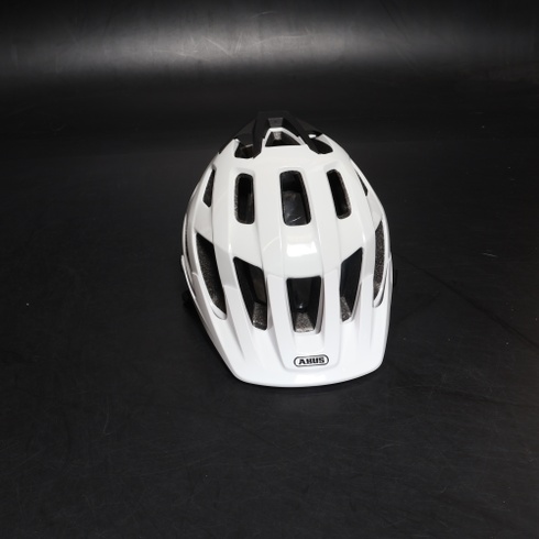 Cyklistická helma Abus, bílá, vel. 51-55