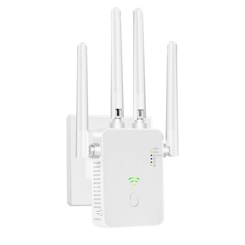 Zosilňovač signálu WiFi extendera až pre 6 000 m² a 60 zariadení, WiFi zosilňovač s dlhým dosahom a
