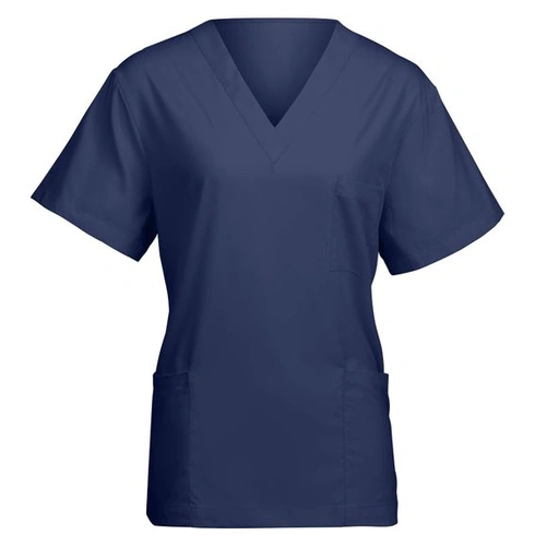 AUYAO Unisex lékařská uniforma s chirurgickým oděvem, nazouvací uniforma, ošetřovatelská uniforma,