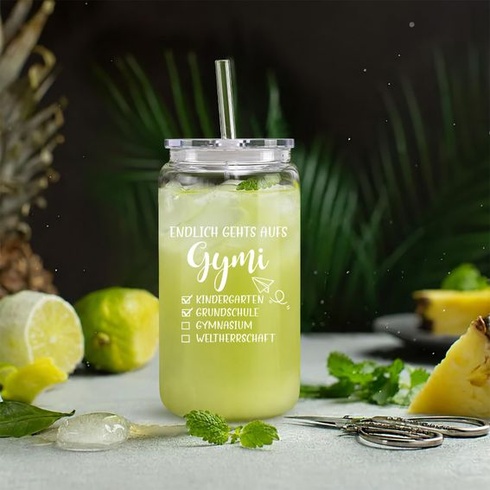 Poháre na pitie s viečkami a slamky na ľadovú kávu, colu, mliečny čaj, sódu, 473 ml, poháre na
