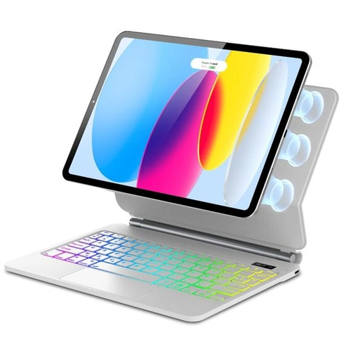 Puzdro s klávesnicou pre iPad 10. generácie 2022 a iPad A16 11. generácie 2025 11 palcov, magnetický