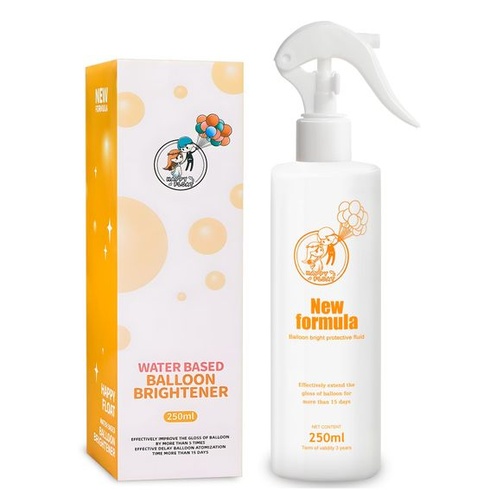 Sprej na lesk balónikov, dodáva lesk, chráni pred prachom, 250 ml