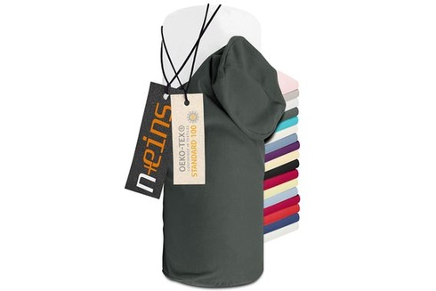 Rolák na krk npluseins Jersey z bavlny Mako, 40 x 15 cm, titán