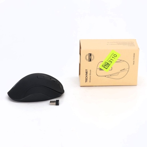 Bezdrôtová myš TECKNET, dobíjacia Bluetooth myš s 3 zariadeniami (2*Bluetooth + USB), 4800 DPI, 6
