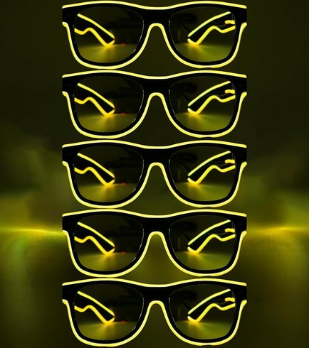 LED brýle NIWWIN TXJ-LEDYJ01