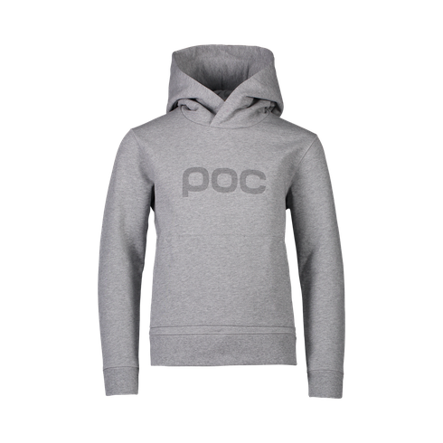 Detská mikina POC Hood Jr Grey Melange, veľkosť 140