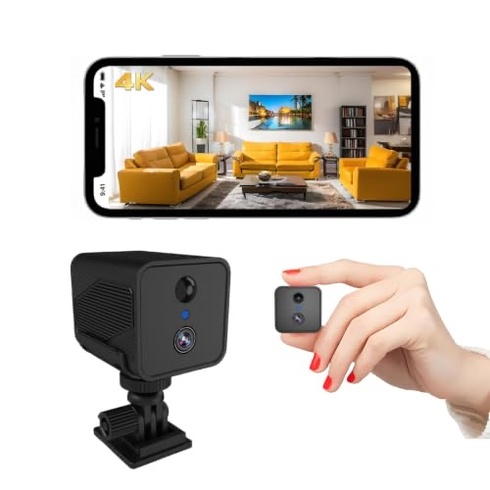 Mini Kamera Bextgoo 4K monitorovacia, WLAN