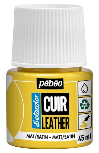 Pébéo - Setacolor Leather - Akrylová farba na kožu a imitáciu kože - Personalizácia tašiek, topánok,