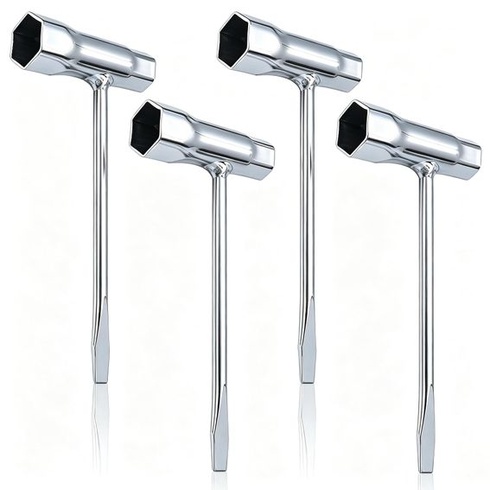 Súprava 4 kľúčov na zapaľovacie sviečky a kľúčov na motorové píly, 13 mm x 19 mm