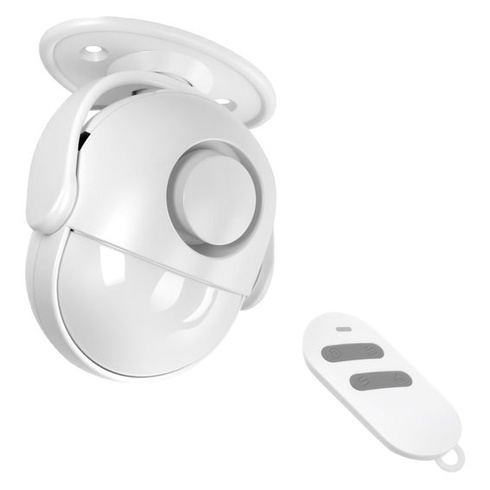Detektor pohybu AXFEE, Alarm, 360 ° otočný senzor pohybu s funkciou alarmu, sada zvončeka s detekciou