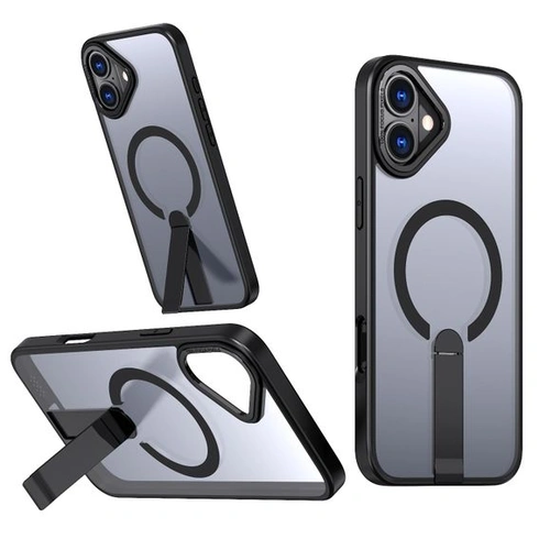 Puzdro WIFOR pre iPhone 16 so stojanom, kompatibilné s MagSafe, nárazuvzdorné ochranné puzdro