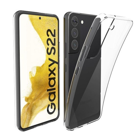 N NEWTOP Ochranný kryt na telefón kompatibilný s Samsung Galaxy S22, mäkký TPU priehľadný silikónový