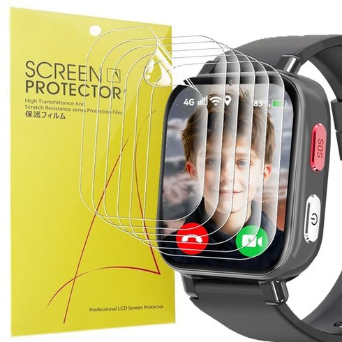 Ochranná fólie Blueshaweu pro dětské chytré hodinky Ucani 4G A28, HD průhledná flexibilní TPU