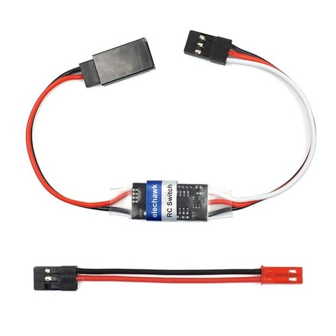 RC diaľkovo ovládaný elektronický spínač AUX zapnutie/vypnutie pre auto, nákladný automobil, loď, LED