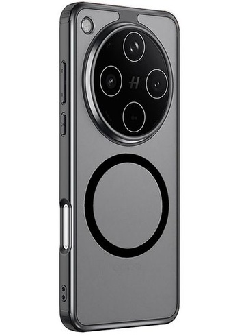 Magnetický kryt na telefon GIOPUEY pro Oppo Find X8 Ultra, kompatibilní s MagSafe, průhledná PC