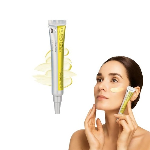 Retinol Shot spevňujúci posilňovač - s 0,1% retinálu, 15ml Retinol Shot pleťová tekutina,