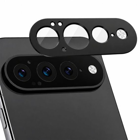 Ochranný kryt fotoaparátu pre Google Pixel 11 Pro XL, čierny